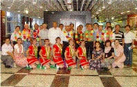 花蓮を訪れ、蔡啟塔市長と関係職員が、直接空港へ赴いて、お出迎えをいたしました。